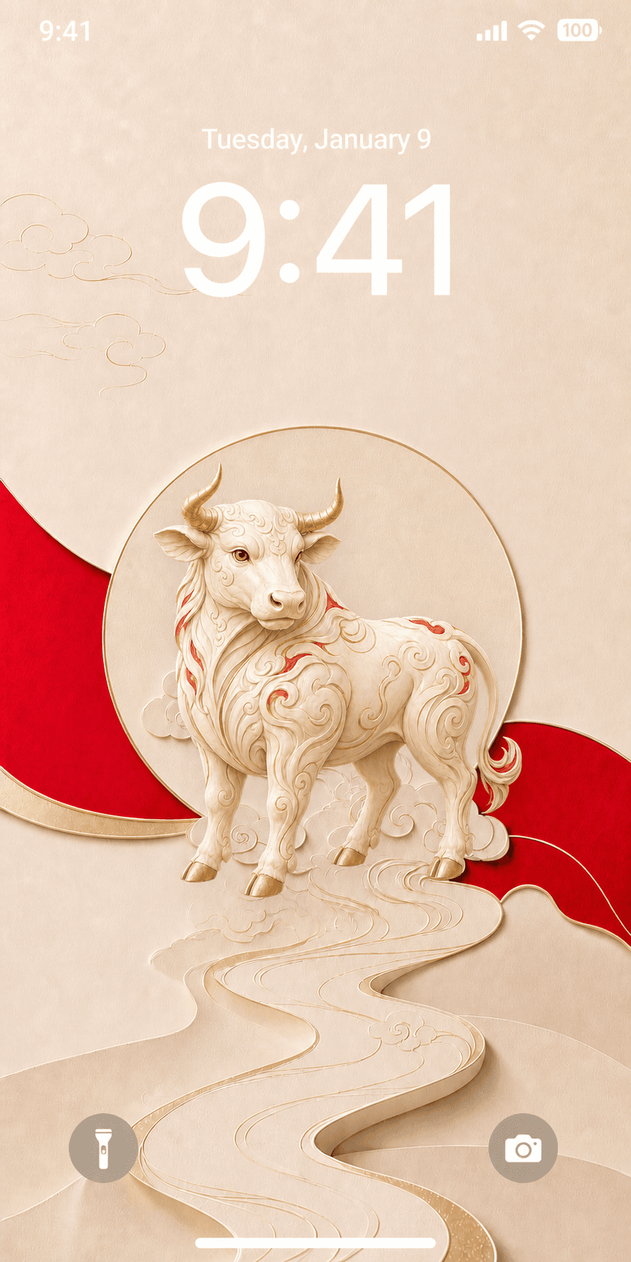 ตัวอย่างวอลเปเปอร์วัวราศี — Lucky Zodiac